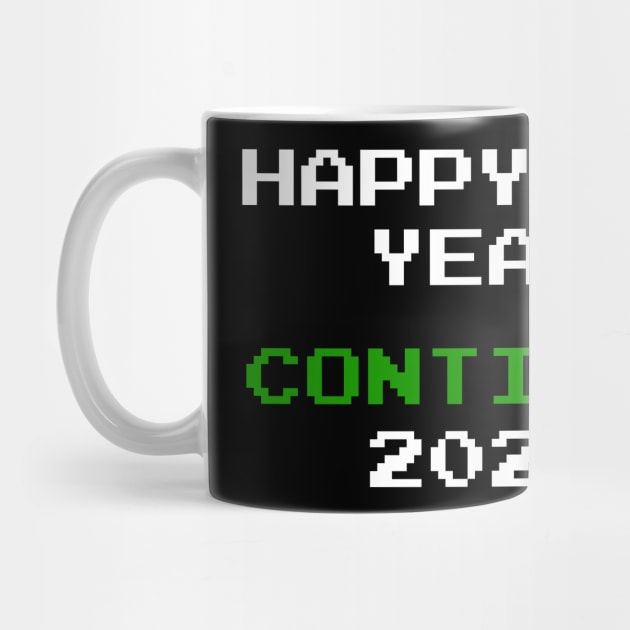 Happy New Year 2021 - Retro Gaming -New Years Eve by Bazzar Designs